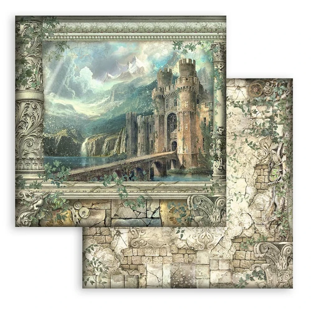 Stamperia Scrapbook papier – Magic Forest 12x12