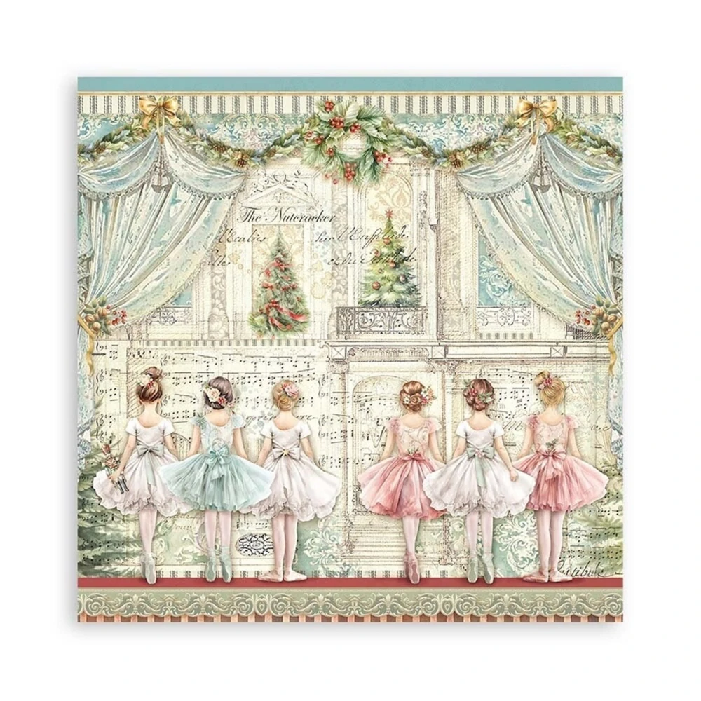 Stamperia Scrapbook papier – Nutcracker Maxi 12x12
