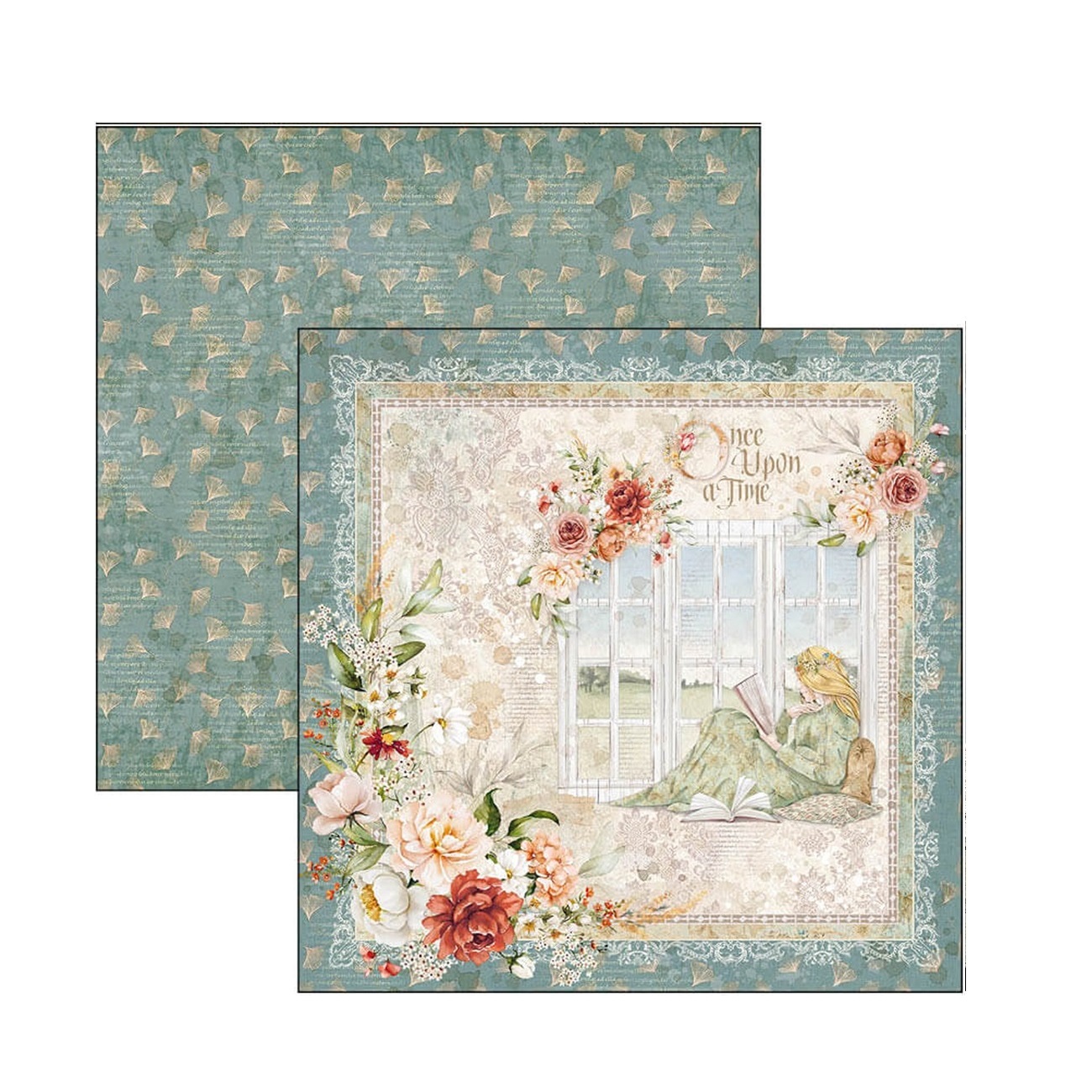 Ciao Bella Scrapbook papier Reign of Grace 8x8