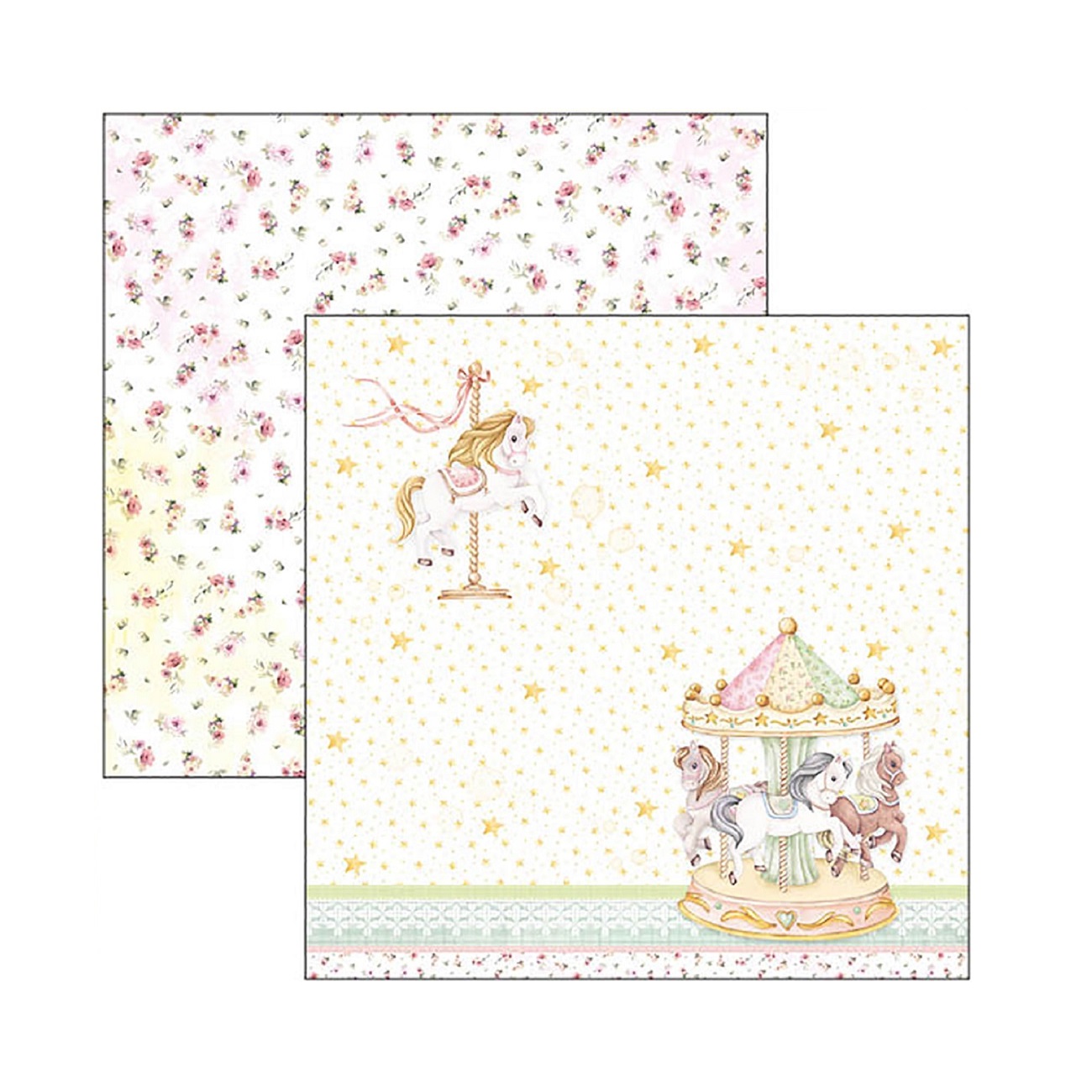 Ciao Bella Scrapbook papier My Tiny World 12x12
