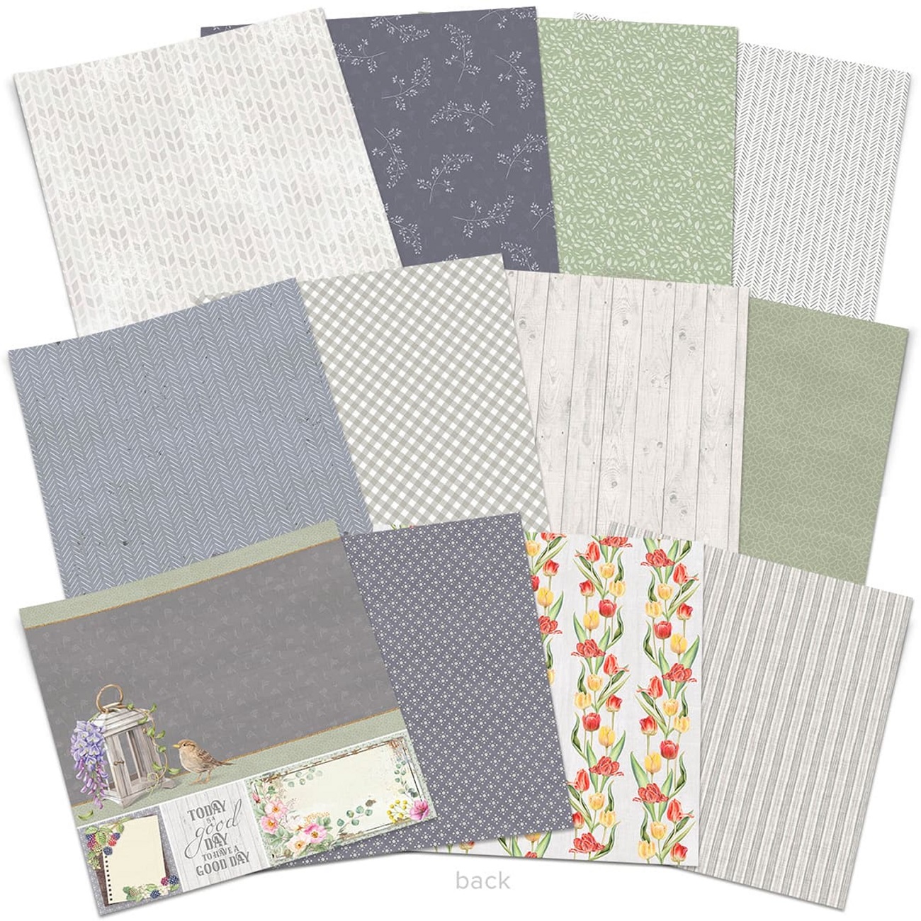Ciao Bella Scrapbook papier Sparrow Hill 12x12