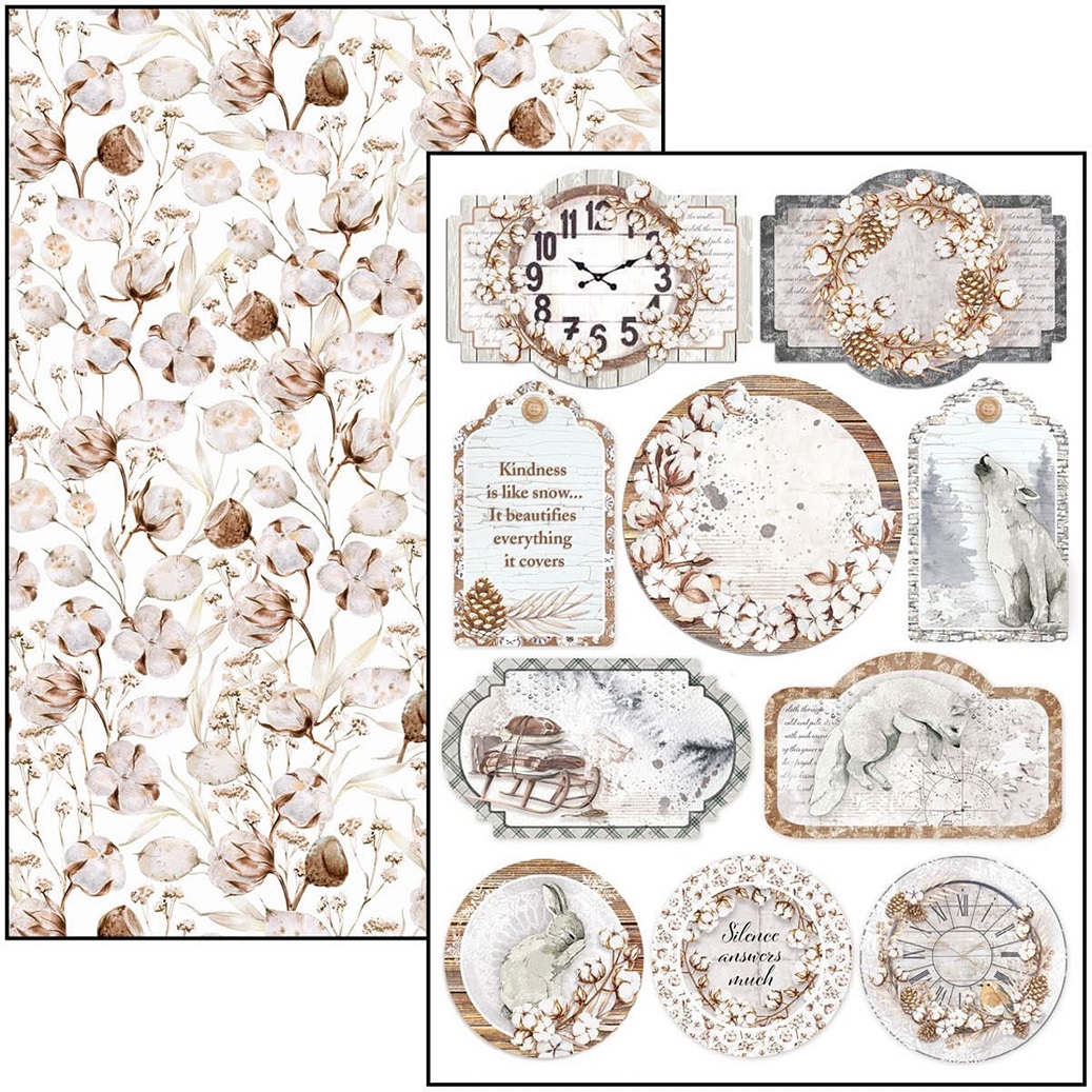 Ciao Bella Scrapbook papier Cozy Moments A4