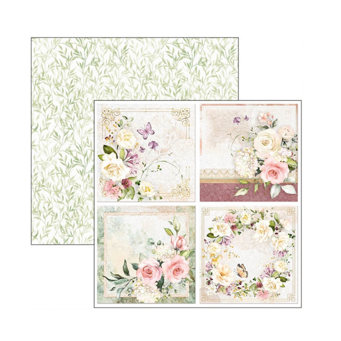 Ciao Bella Scrapbook papier Blooming 12x12