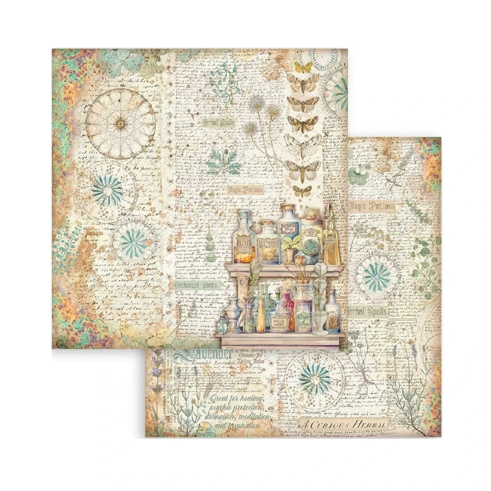 Stamperia Scrapbook papier – Fortune 8x8