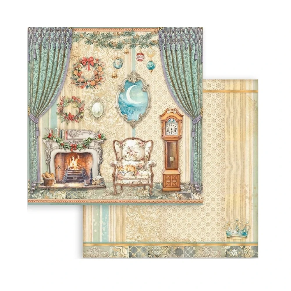 Stamperia Scrapbook papier – Nutcracker 8x8
