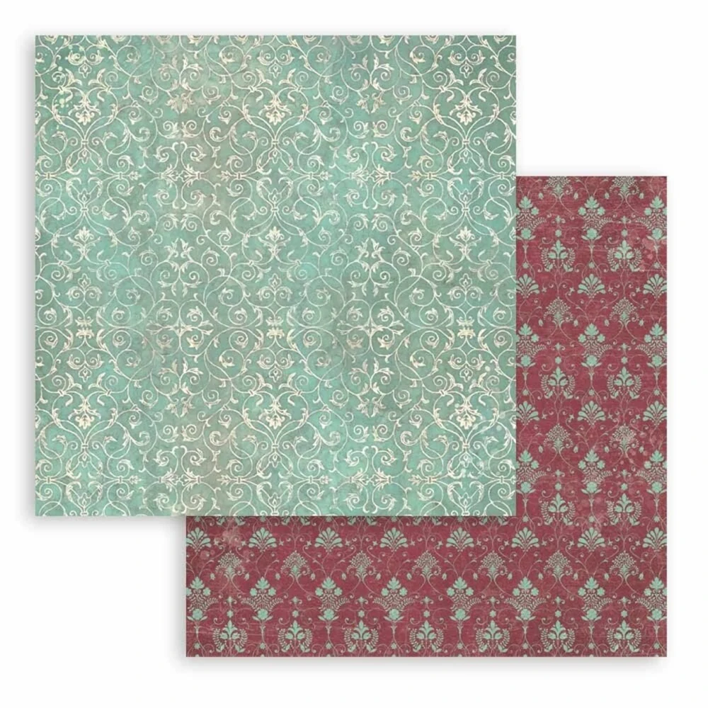Stamperia Scrapbook papier – Master of Magic Backgrounds 8x8