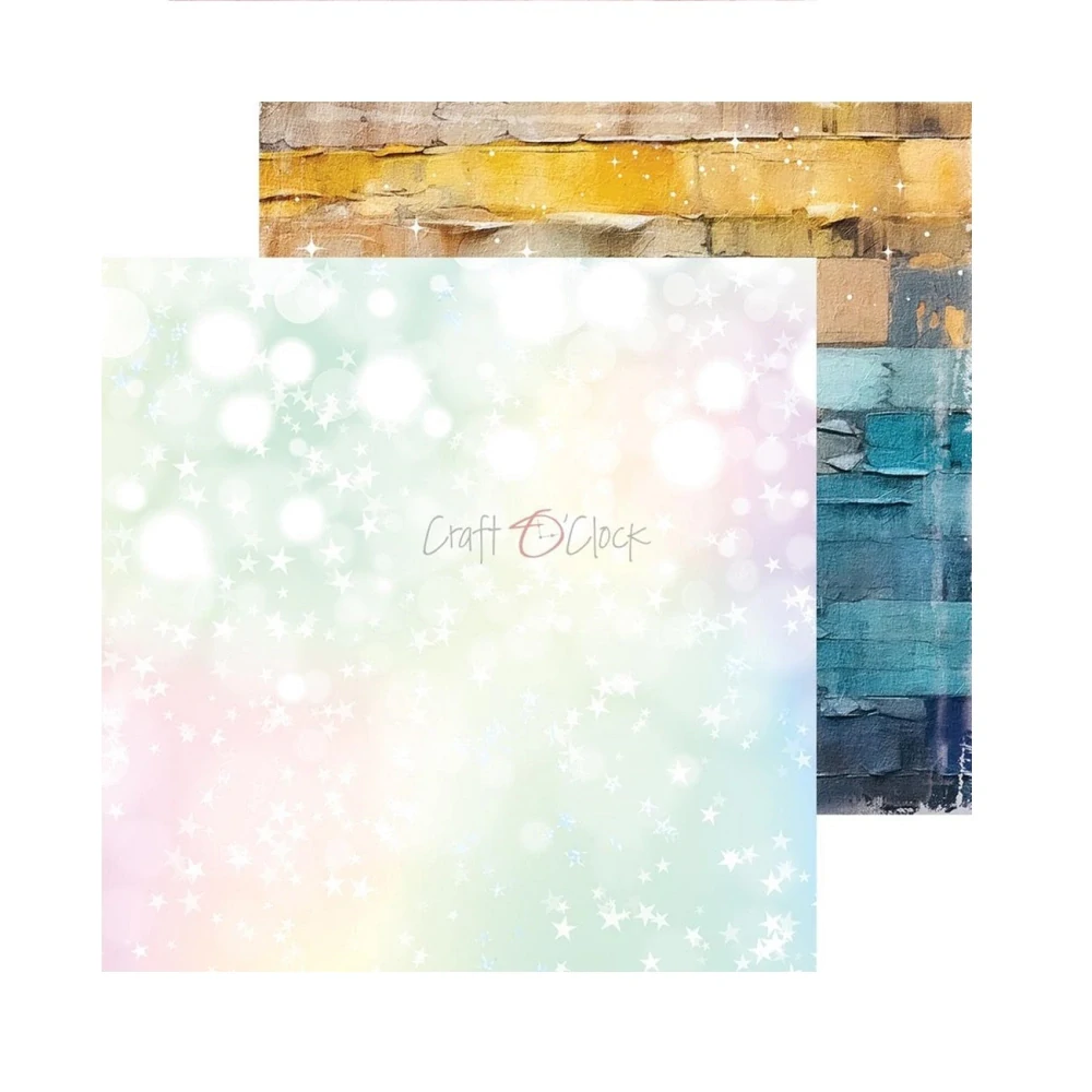 Craft O´ Clock Scrapbook papier - Unicorn Sweet Basic 8x8