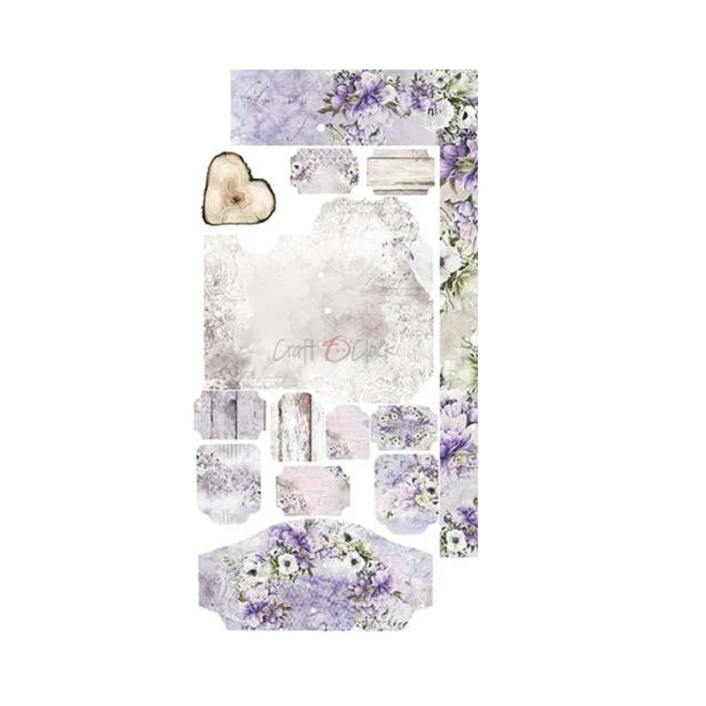 Craft O´ Clock Scrapbook papier - A Little of Inspiration 6x12