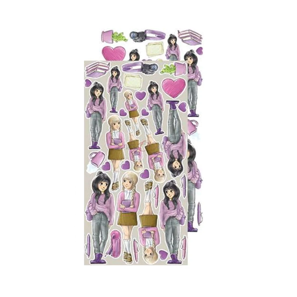 Craft O´ Clock Scrapbook papier - Soulmates  6x12 