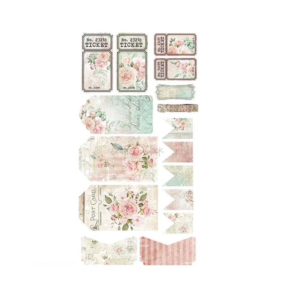 Craft O´ Clock Scrapbook papier - Hello Beauty  6x12 