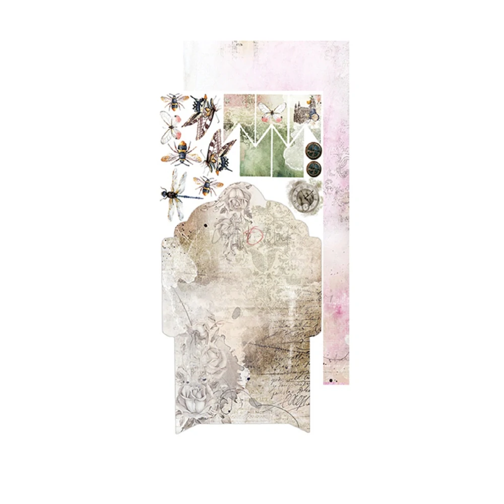 Craft O´ Clock Scrapbook papier - Lost in Time 6x12 