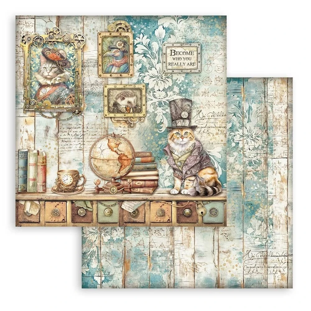 Stamperia Scrapbook papier – Alterego 12x12