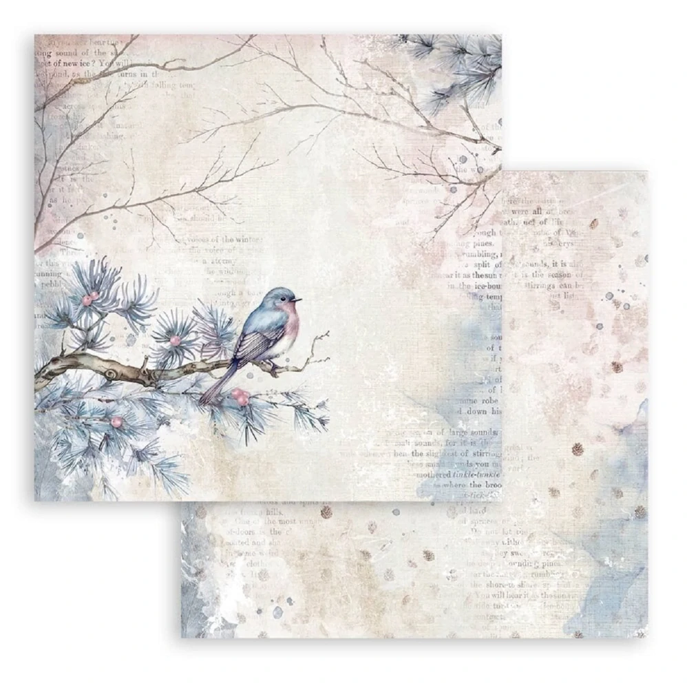 Stamperia Scrapbook papier – Dewdrops 12x12