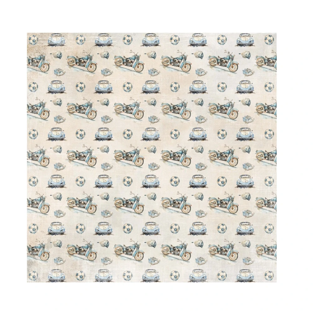 Reprint Scrapbook papier Guys 12x12