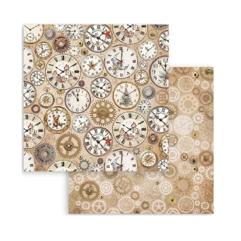 Stamperia Scrapbook papier – Christmas 8x8