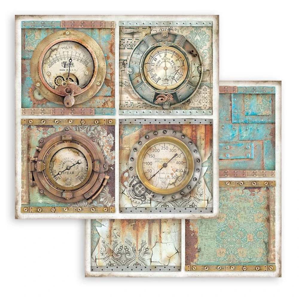 Stamperia Scrapbook papier – Lady Vagabond Lifestyle 12x12