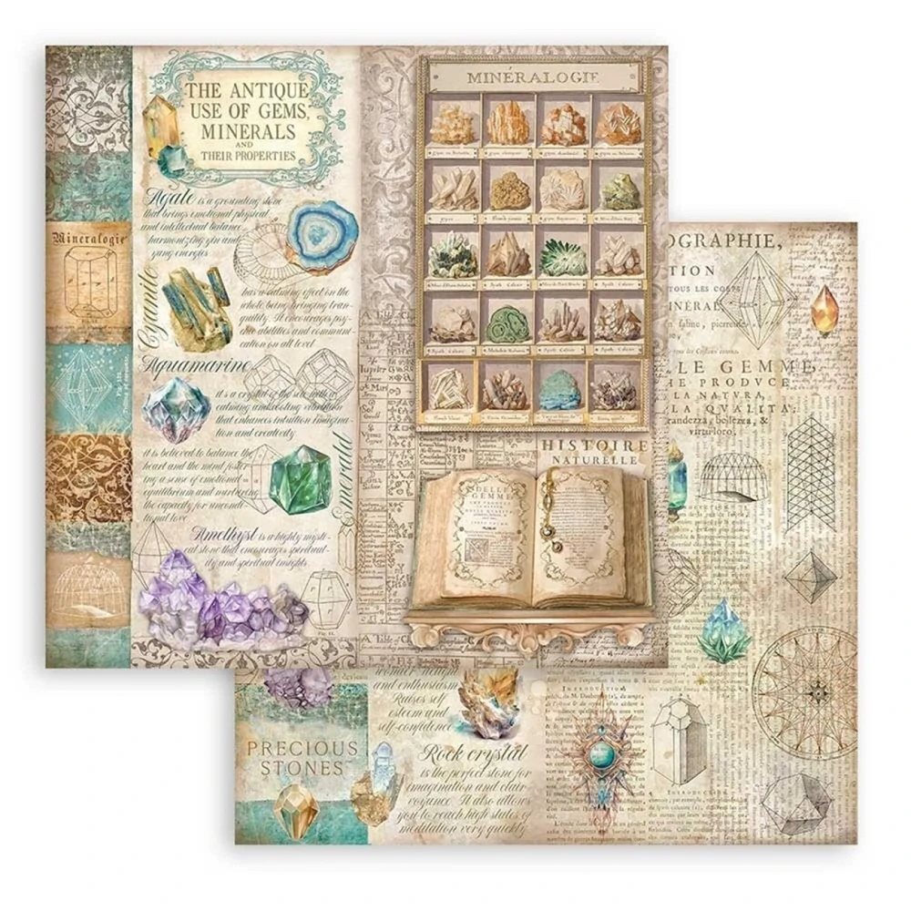 Stamperia Scrapbook papier – Fortune 12x12
