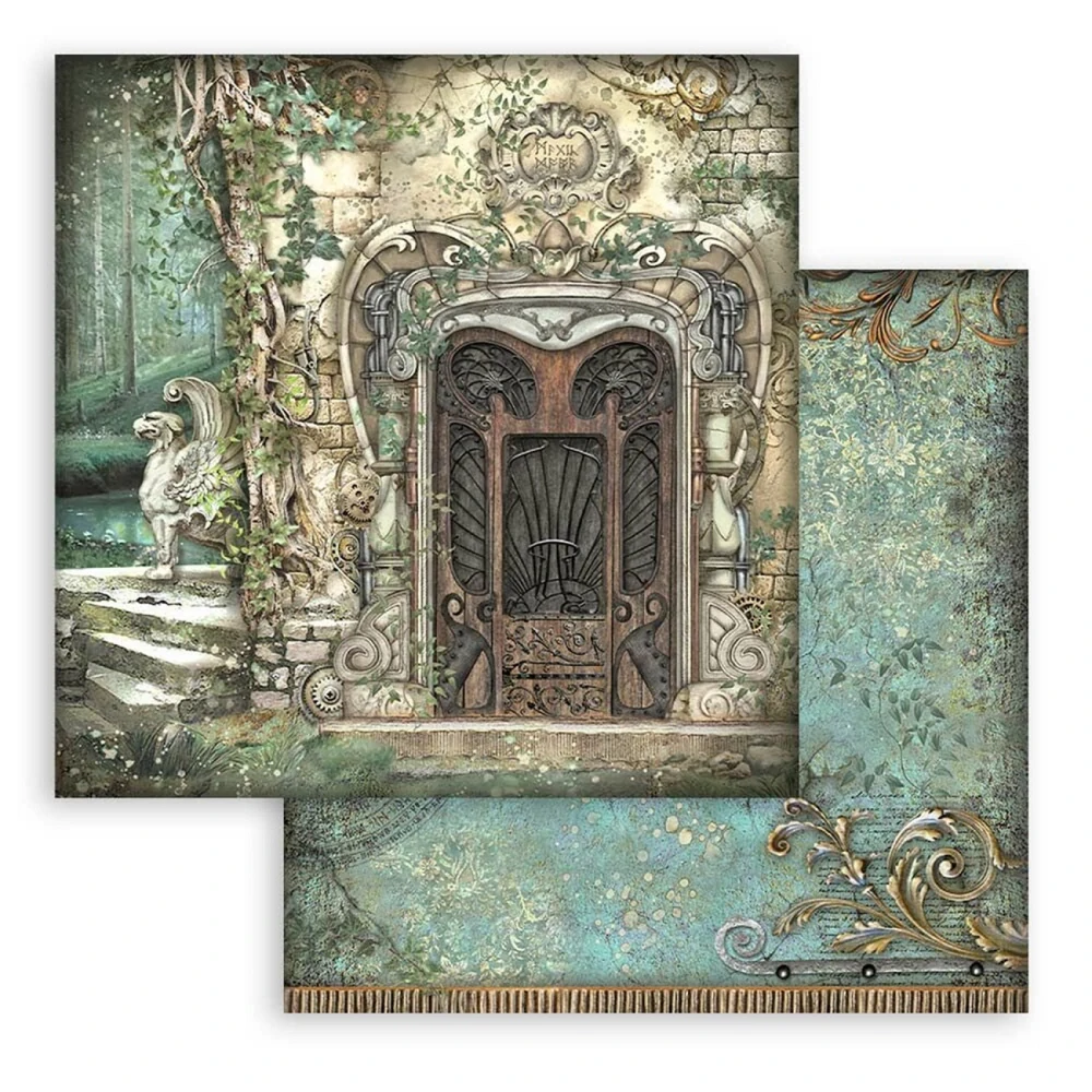 Stamperia Scrapbook papier – Magic Forest 12x12
