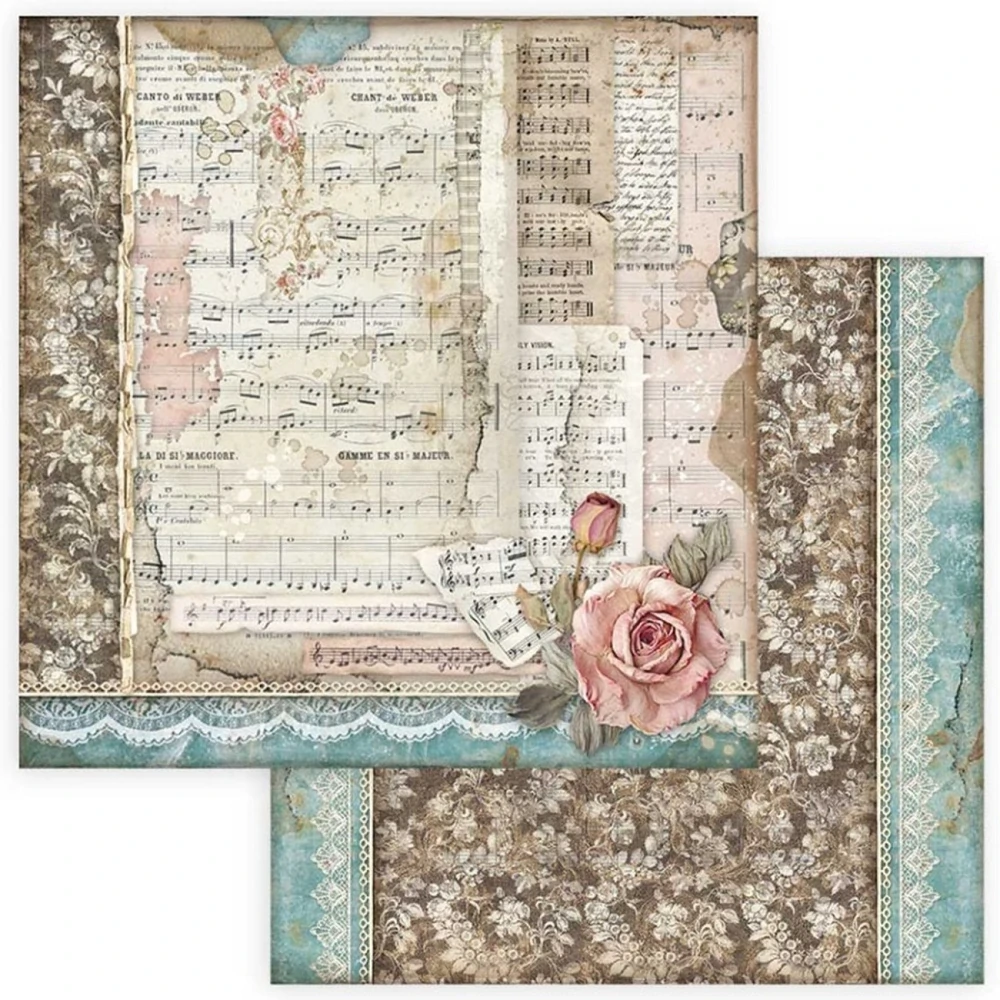 Stamperia Scrapbook papier – Passion 12x12