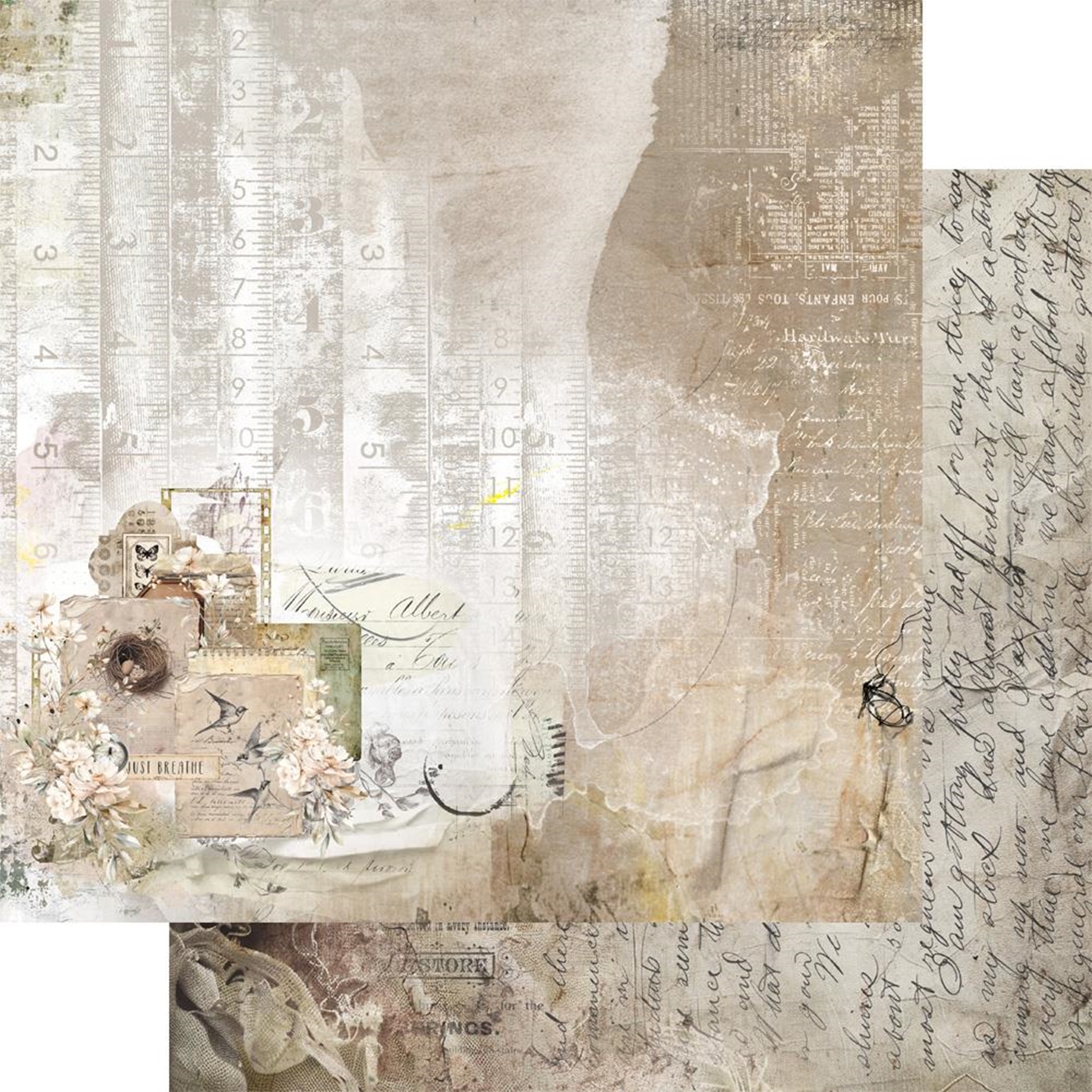 Alchemy of Art Scrapbook papier Natural Beauty 12x12