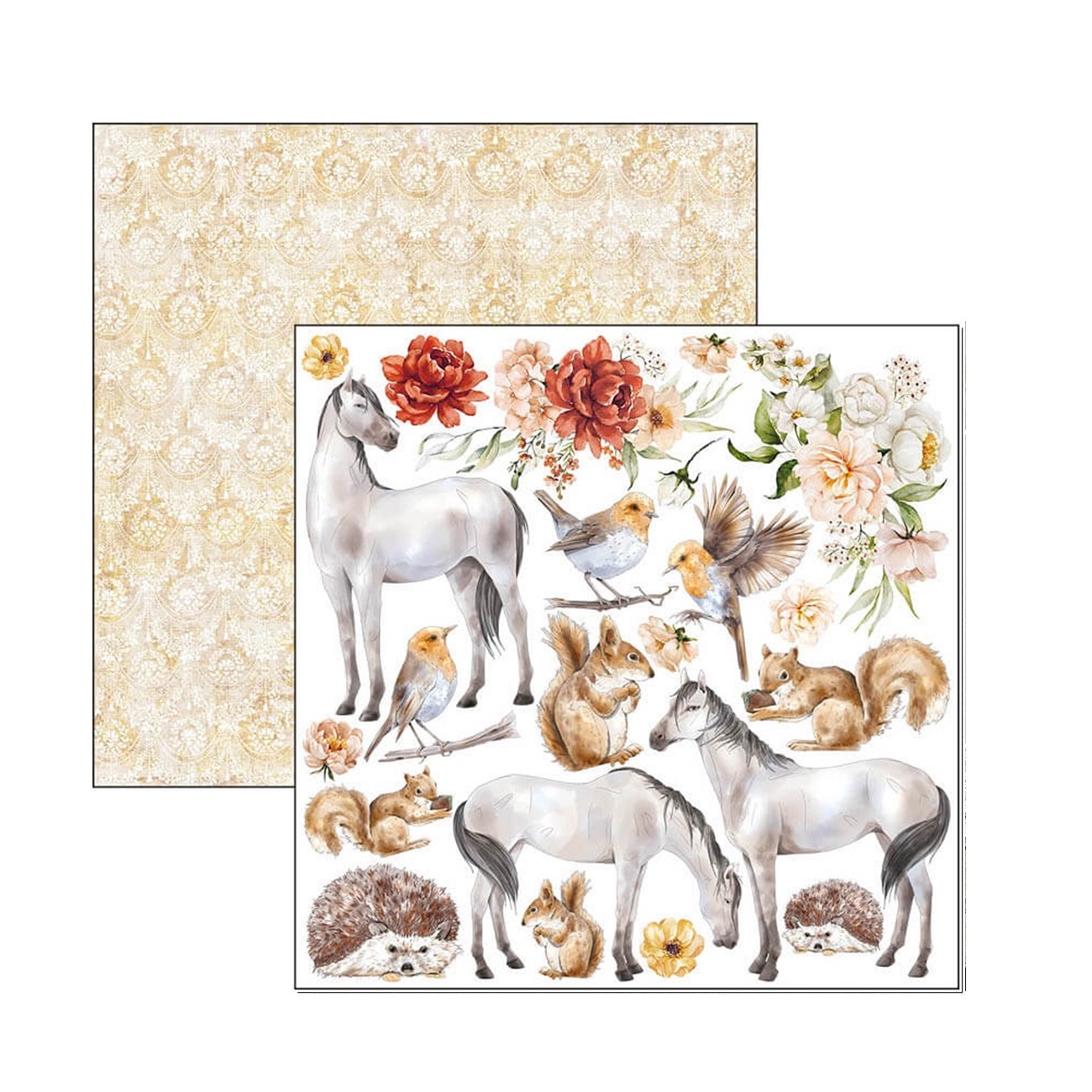 Ciao Bella Scrapbook papier Reign of Grace 8x8