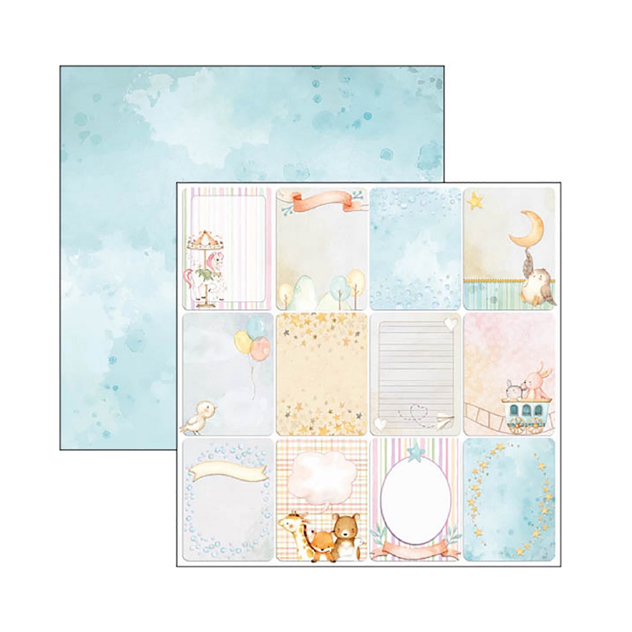 Ciao Bella Scrapbook papier My Tiny World 12x12
