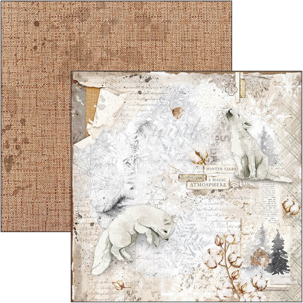 Ciao Bella Scrapbook papier Cozy Moments 8x8