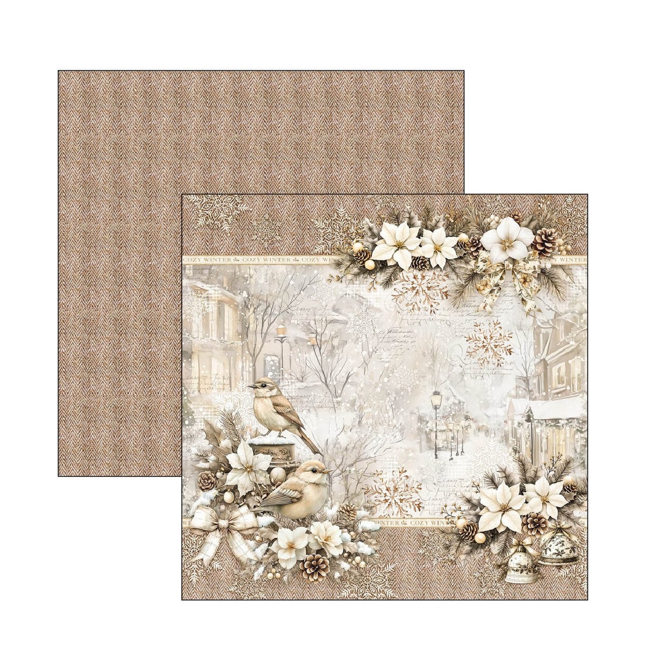 Ciao Bella Scrapbook papier Winter Season 8x8