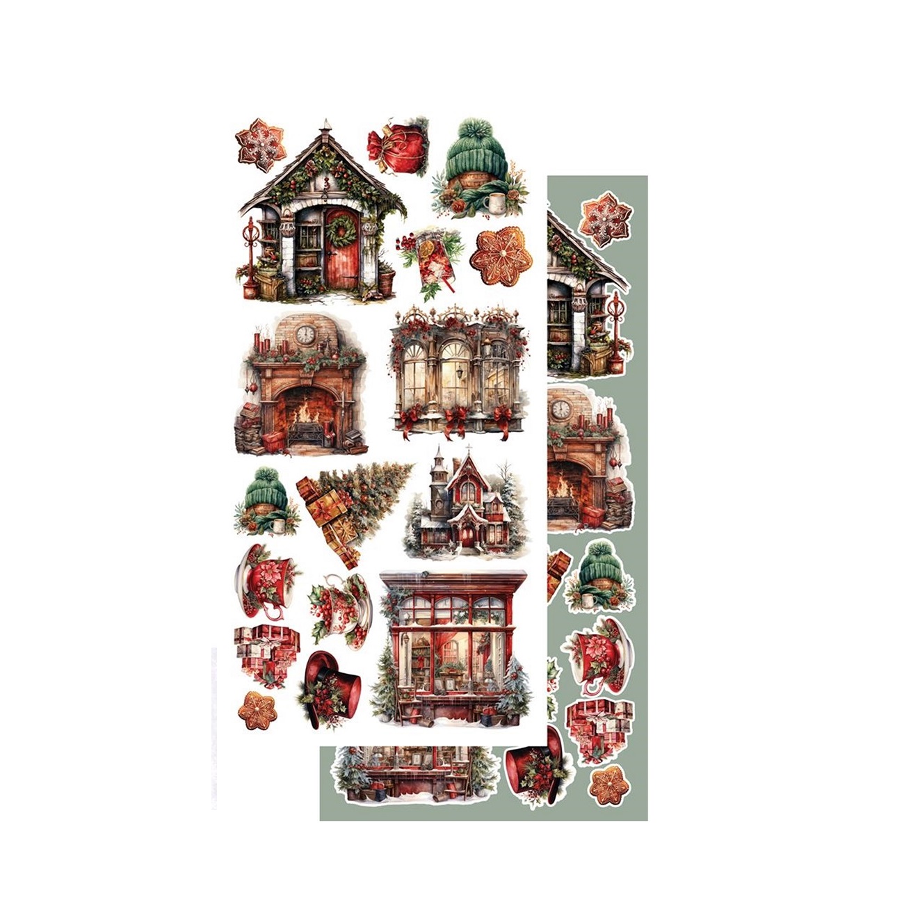 Alchemy of Art Scrapbook papier Ho, Ho, Ho 6x12