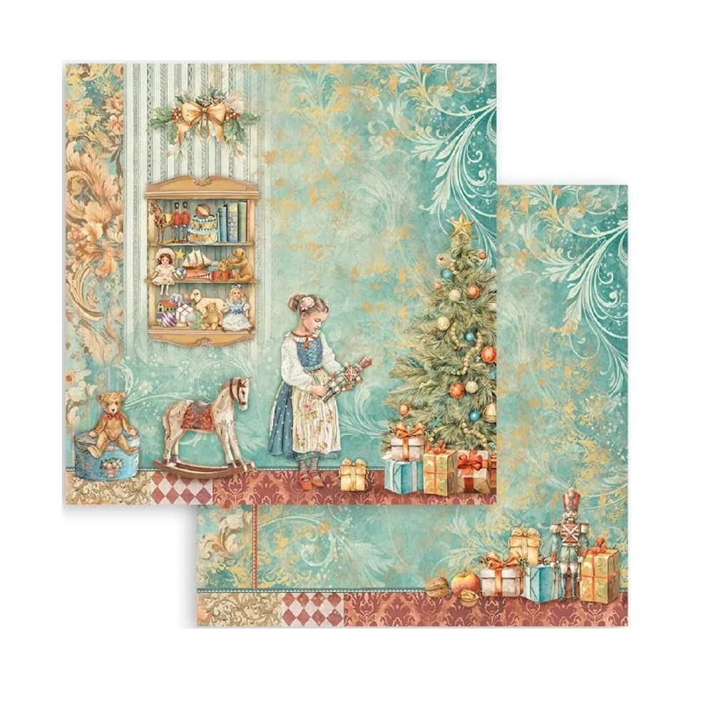 Stamperia Scrapbook papier – Nutcracker 8x8