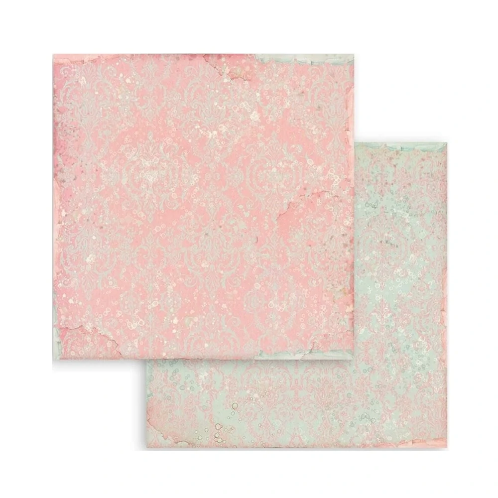 Stamperia Scrapbook papier – Rose Parfum Backgrounds 8x8