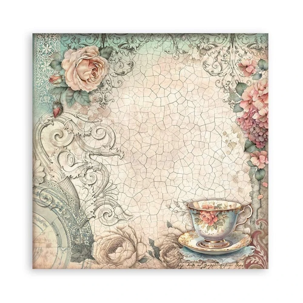 Stamperia Scrapbook papier – Brocante Antiques Maxi 12x12