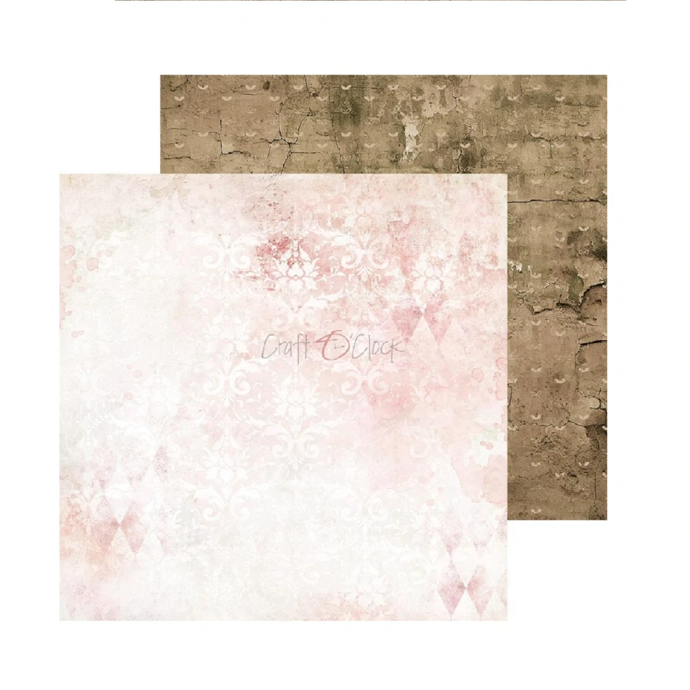 Craft O´ Clock Scrapbook papier - Girl & Curl Basic 8x8 