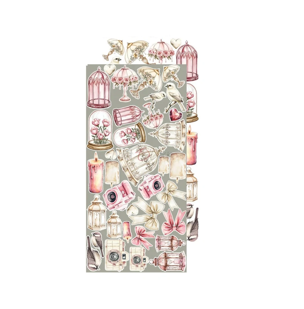 Craft O´ Clock Scrapbook papier - Rose Emotions Mix 6x12