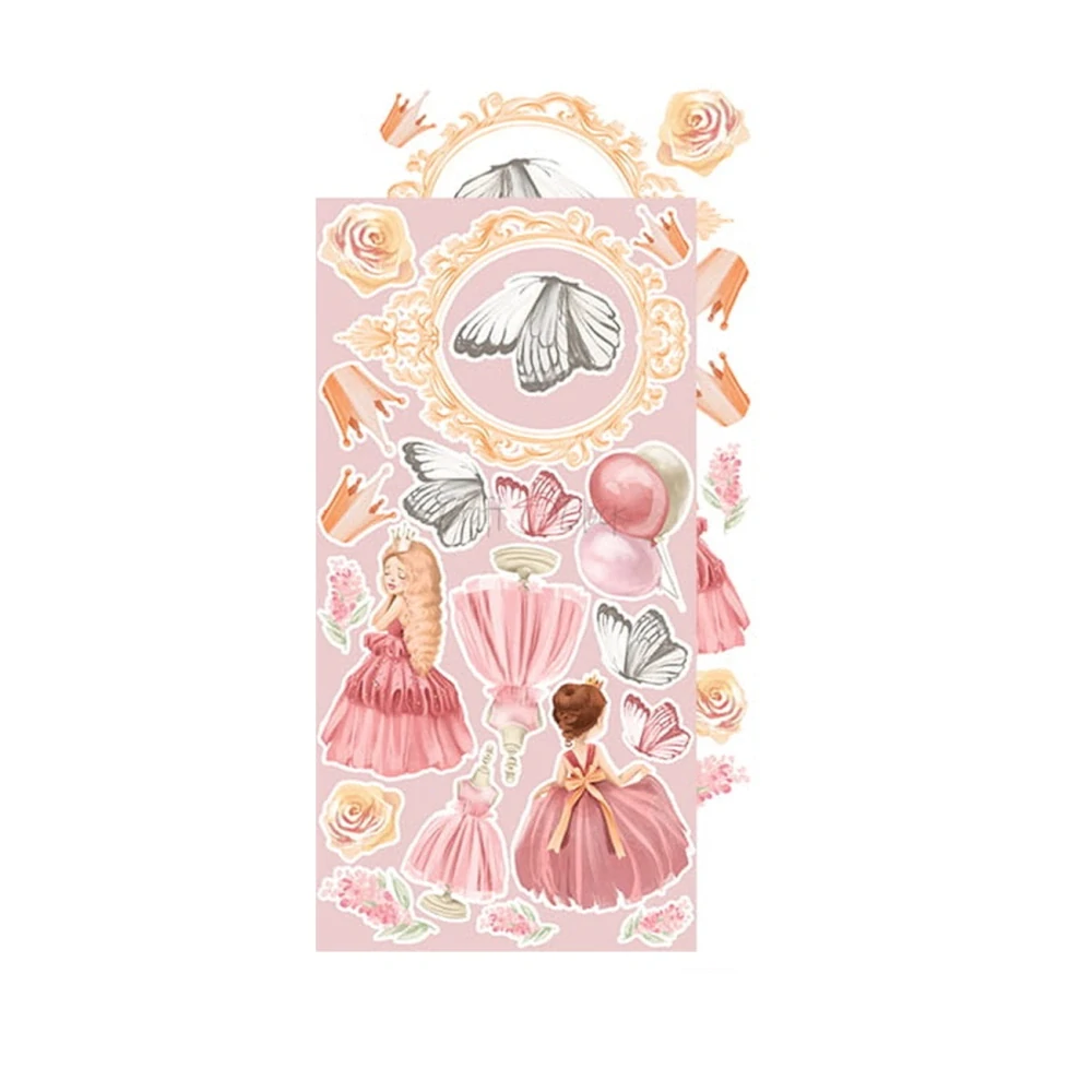 Craft O´ Clock Scrapbook papier - Princess Adventures 6x12
