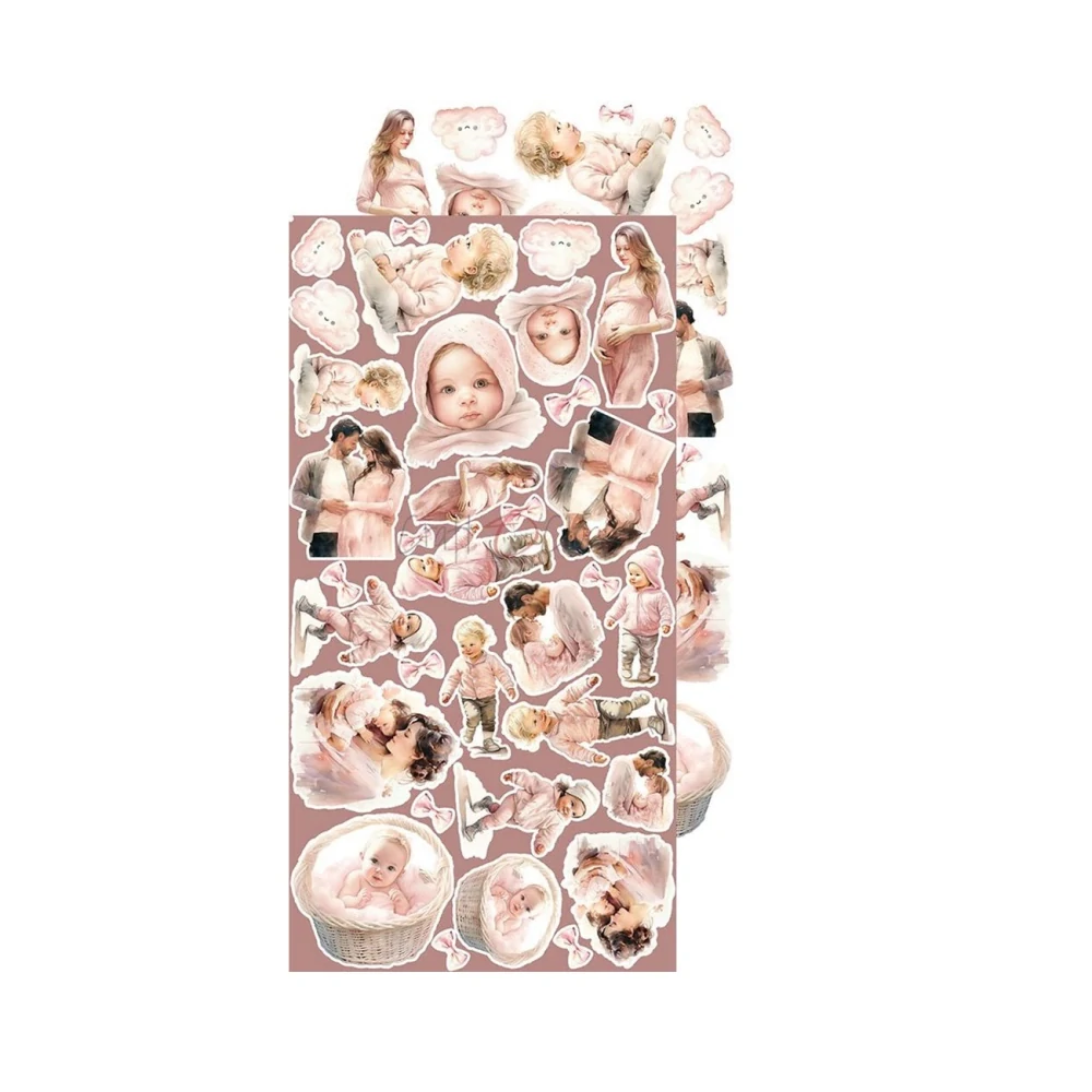 Craft O´ Clock Scrapbook papier - Girl & Curl 6x12 Mix