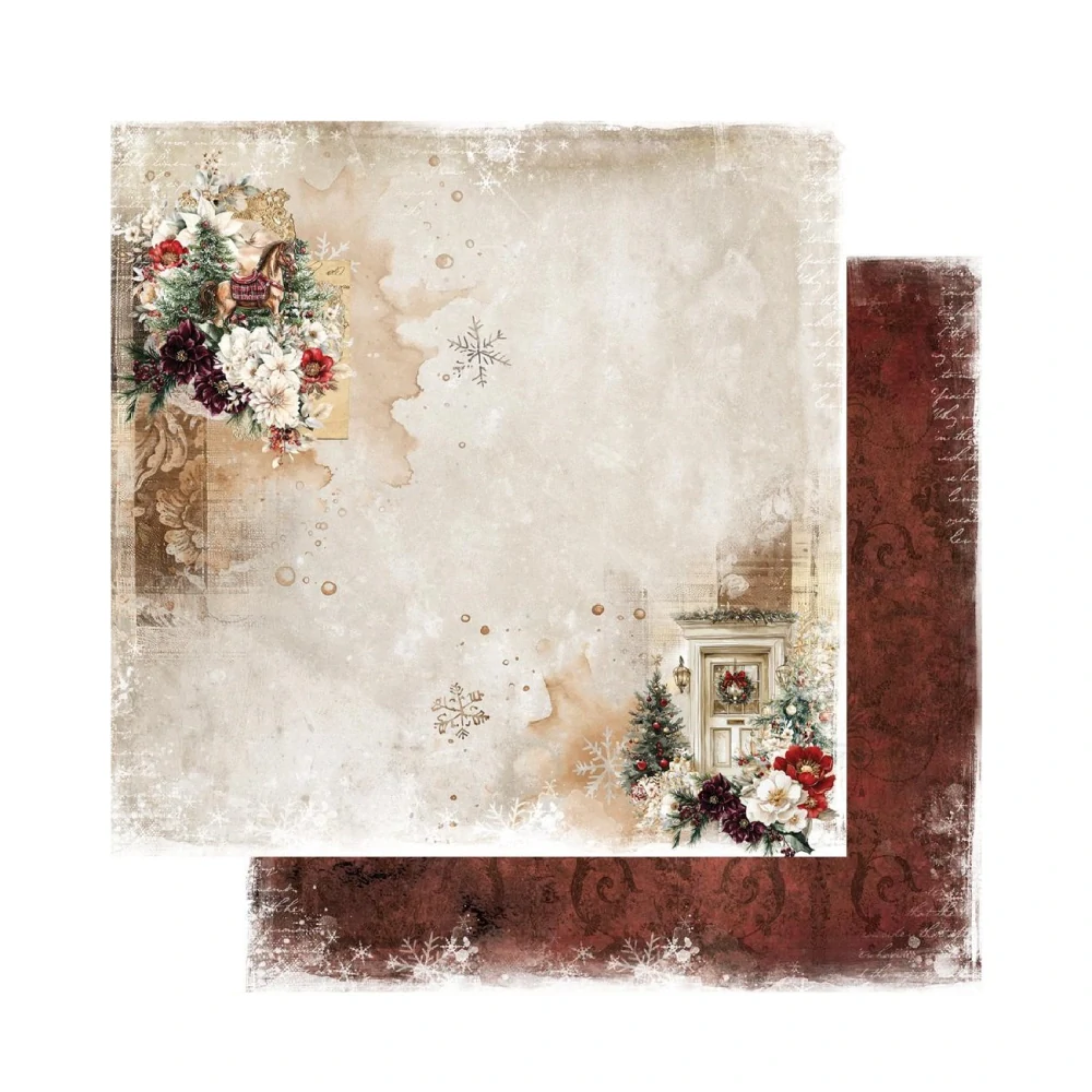 Alchemy of Art Scrapbook papier Wonderful Christmas Time 8x8