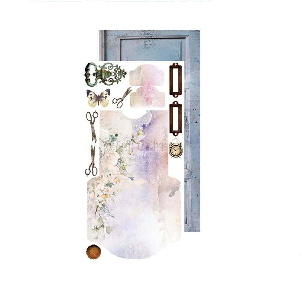 Craft O´ Clock Scrapbook papier - Lost in Time 6x12 