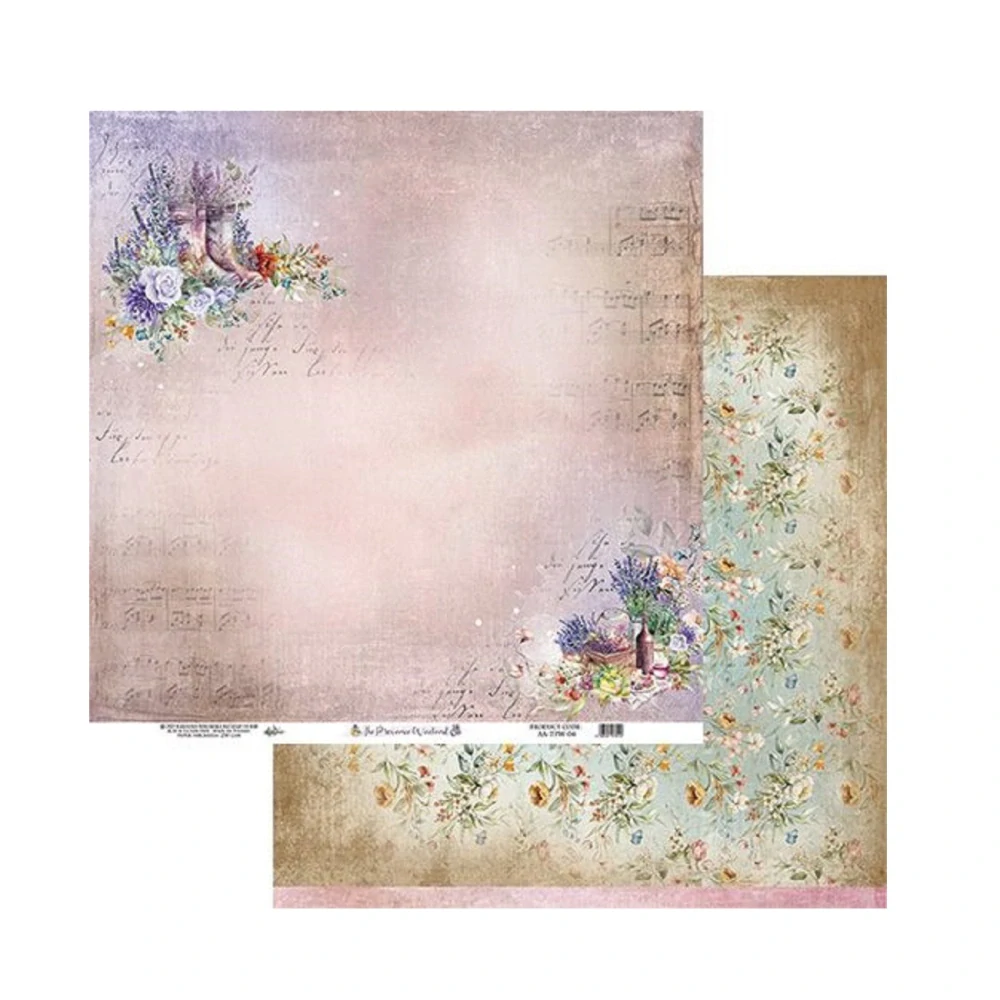Alchemy of Art Scrapbook papier The Provence Weekend 12x12
