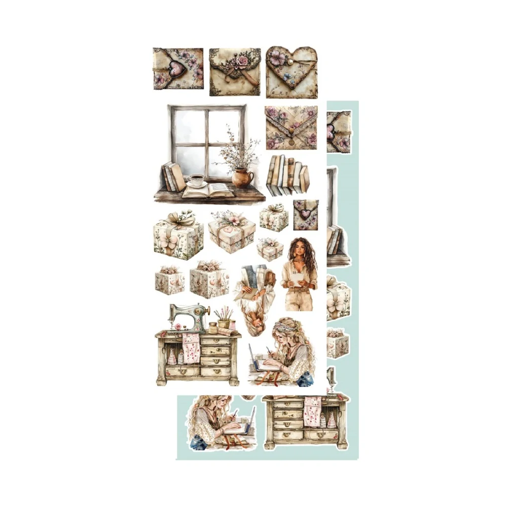 Alchemy of Art Scrapbook papier In the Morning 6x12