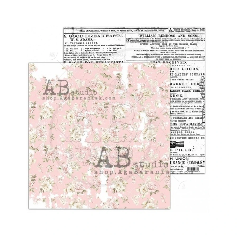 AB studio Scrapbook papier So Much Love 12x12