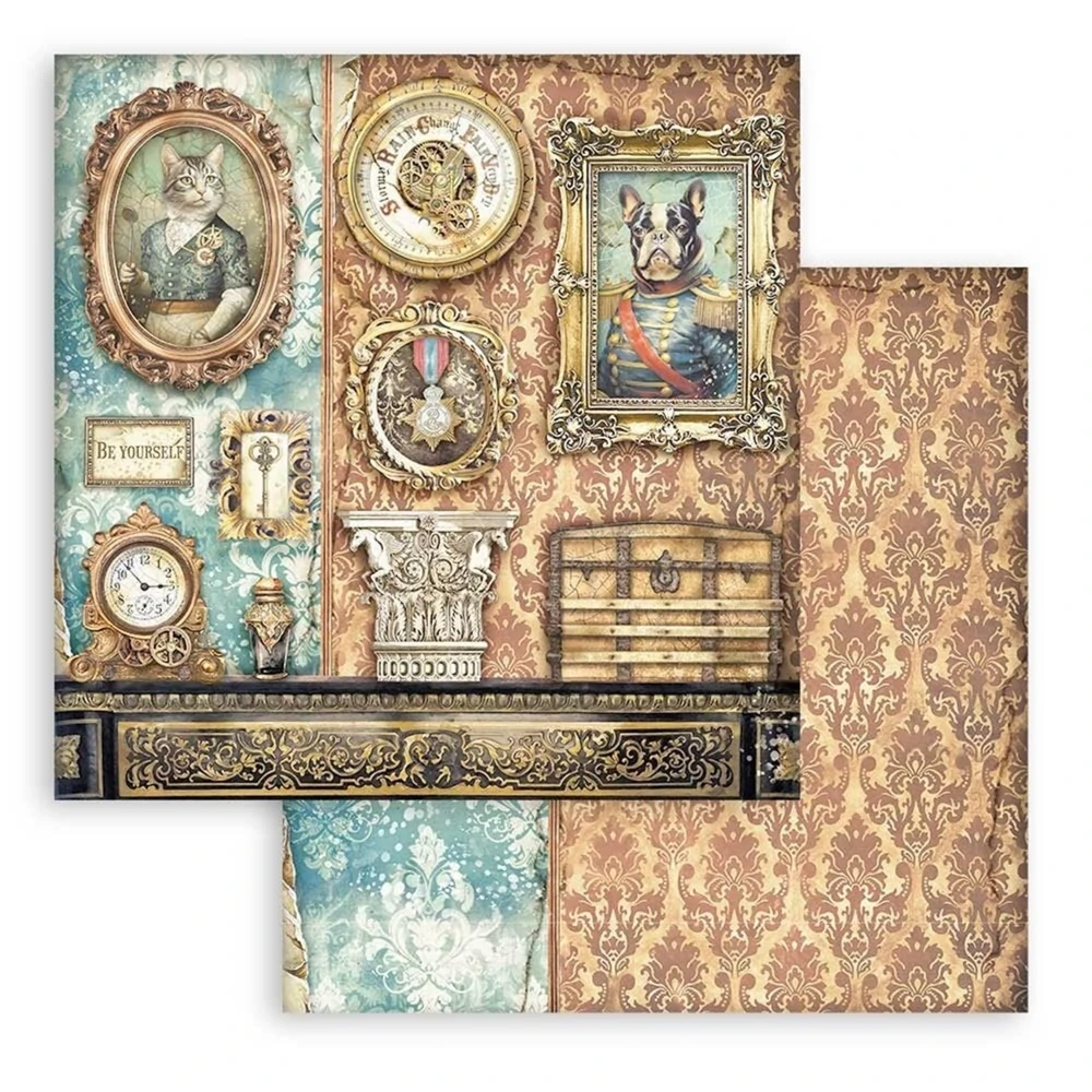 Stamperia Scrapbook papier – Alterego 12x12