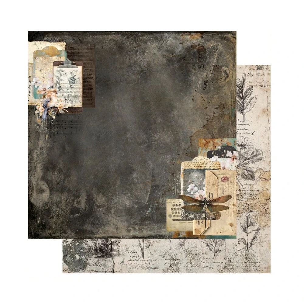 Alchemy of Art Scrapbook papier In Silence 12x12