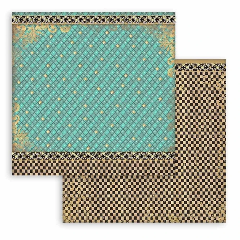 Stamperia Scrapbook papier – Nutcracker Backgrounds 12x12