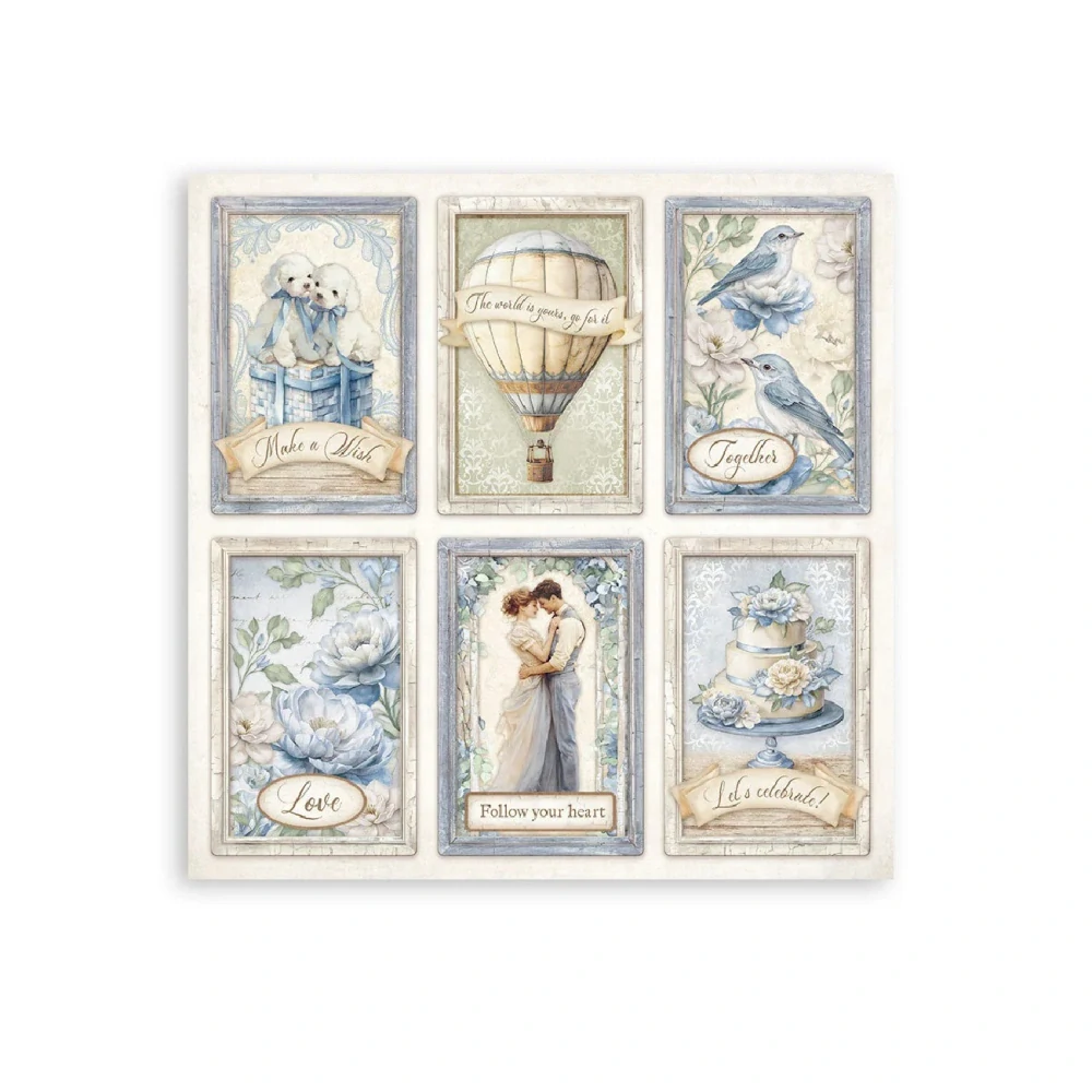 Stamperia Scrapbook papier – Timeless Maxi 12x12