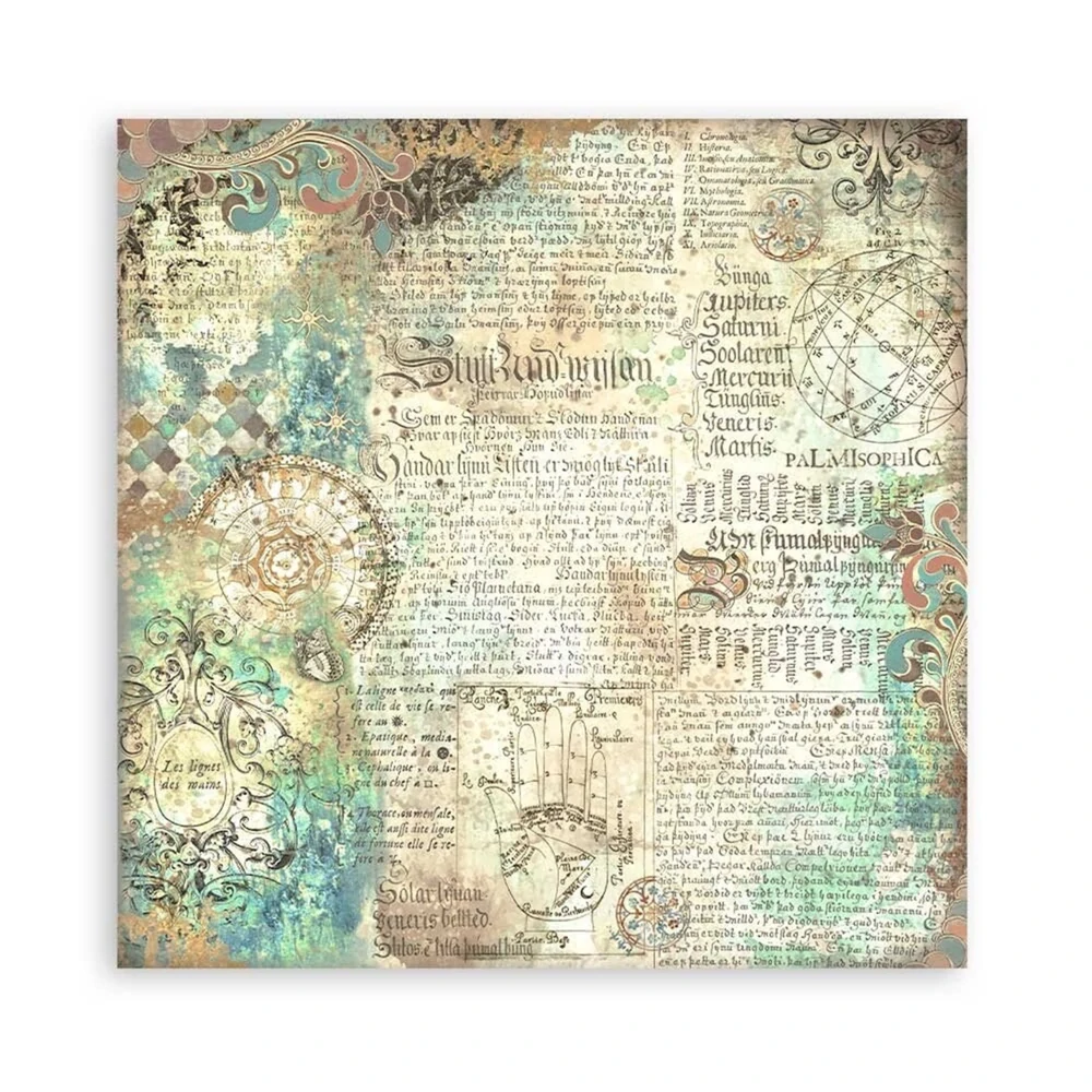 Stamperia Scrapbook papier – Fortune Maxi 12x12