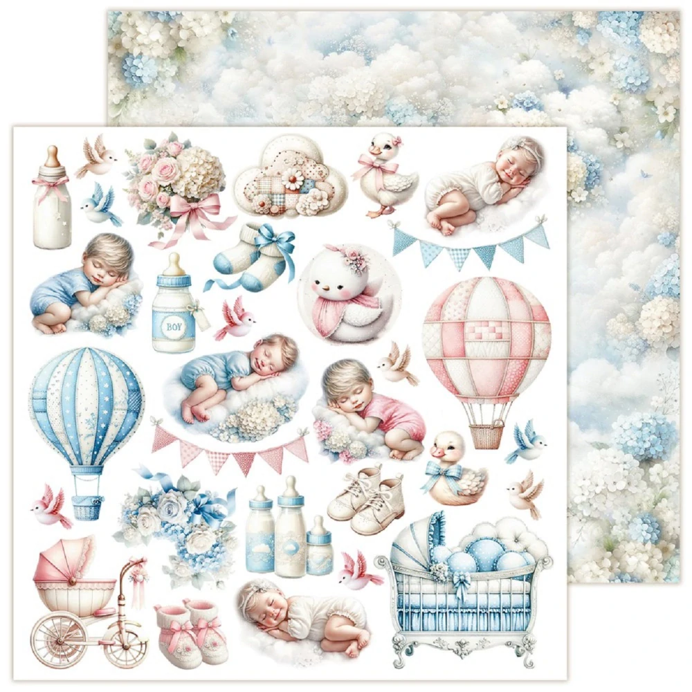 Lemoncraft Scrapbook papier Cotton Candy 8x8