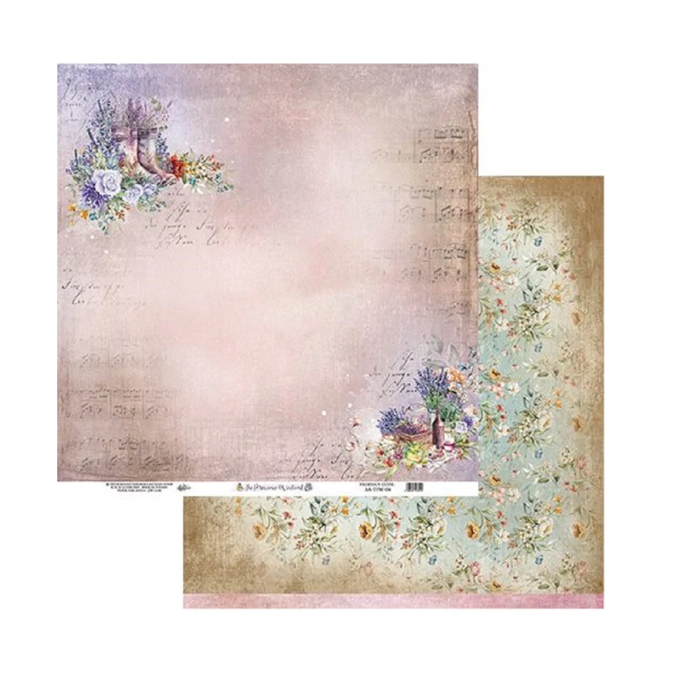Alchemy of Art Scrapbook papier The Provence Weekend 12x12