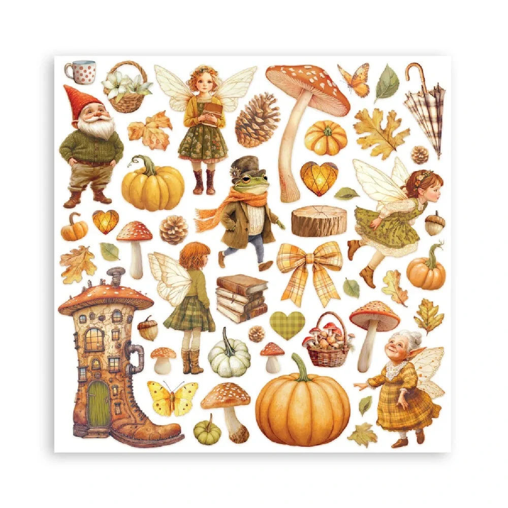 Stamperia Scrapbook papier – Whispering Woods Maxi 12x12
