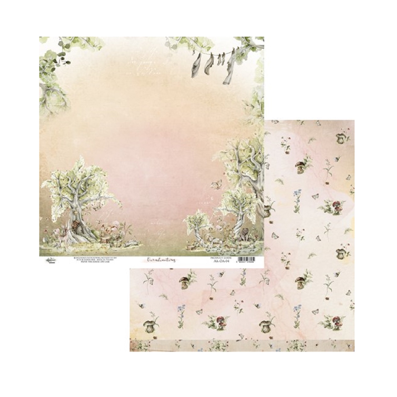 Alchemy of Art Scrapbook papier Our Adventures 12x12